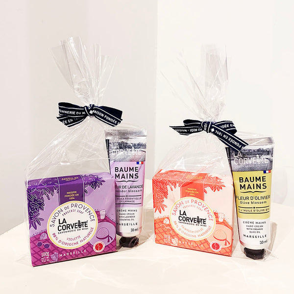 【ラッピング対応】プロヴァンスソープ&ハンドクリームギフトセット