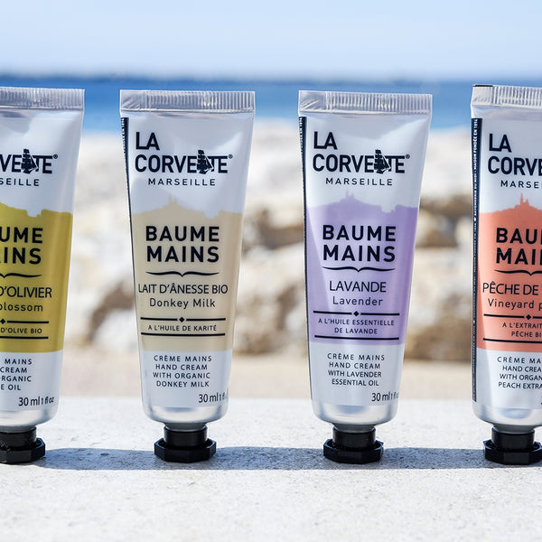 La Corvette ハンドクリーム 30mL 敏感肌向け 保湿 オーガニック フランス製