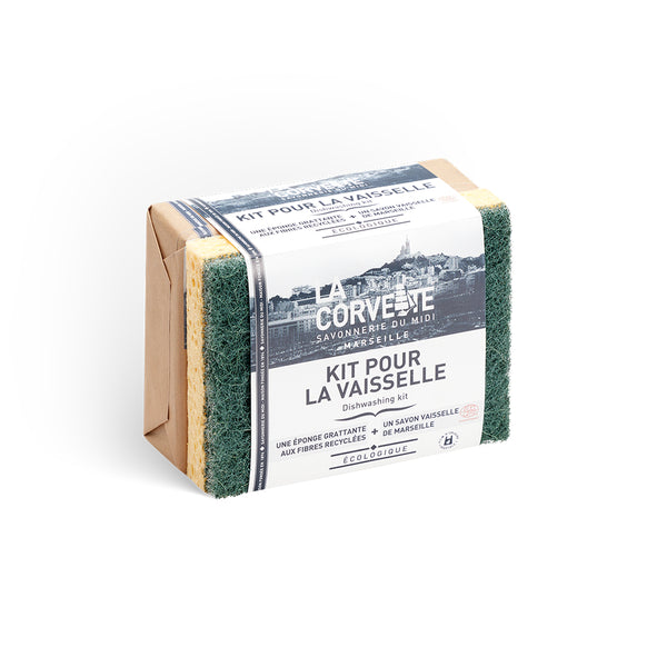 La Corvette ディッシュソープ 無香料  ECOCERTナチュラル洗剤認証 敏感肌向け フランス製