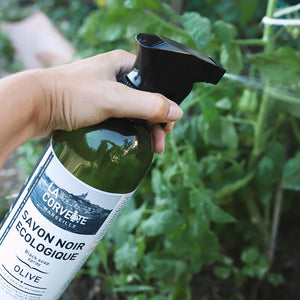 La Corvette サボンノワール スプレー 500mL 天然由来成分99.6% 即使える多目的洗剤 フランス製