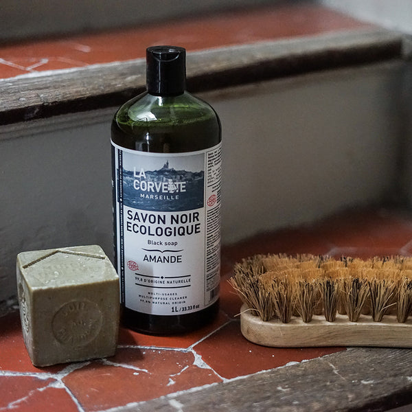 La Corvette サボンノワール リキッド 1L 天然由来成分99.6% 多目的クリーナー ECOCERT認証 フランス製