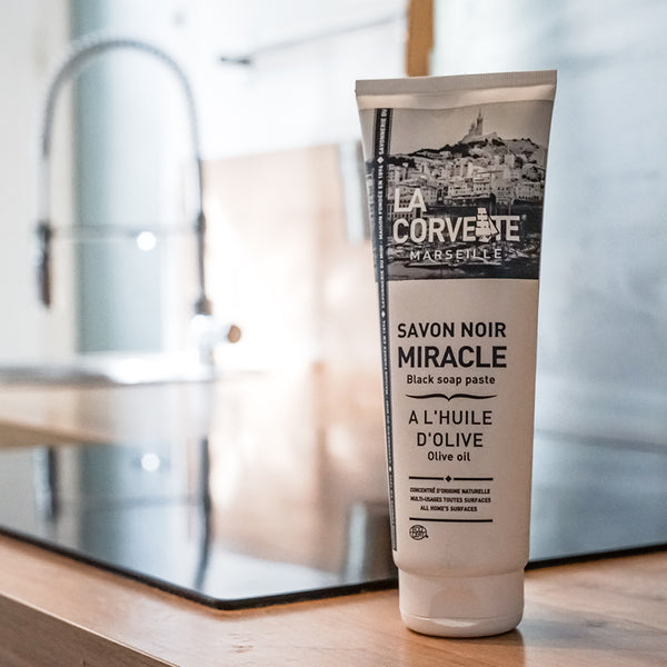 La Corvette サボンノワール ペースト 1kg 天然由来成分100% 黒石鹸 住居用洗剤 フランス製