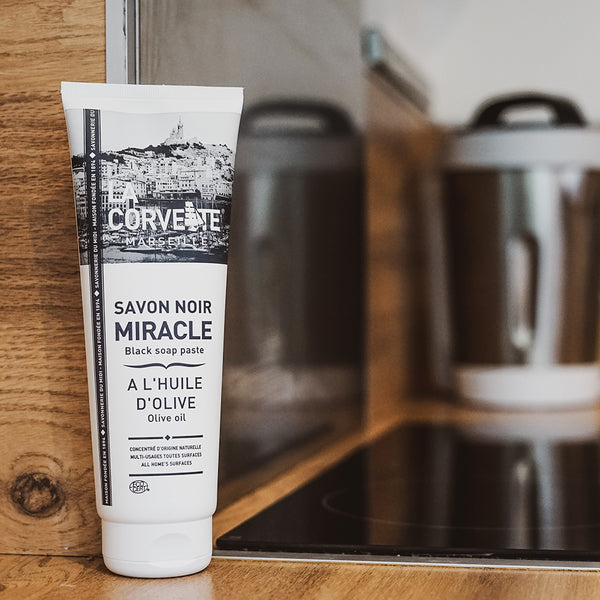 La Corvette サボンノワール ペースト 1kg 天然由来成分100% 黒石鹸 住居用洗剤 フランス製