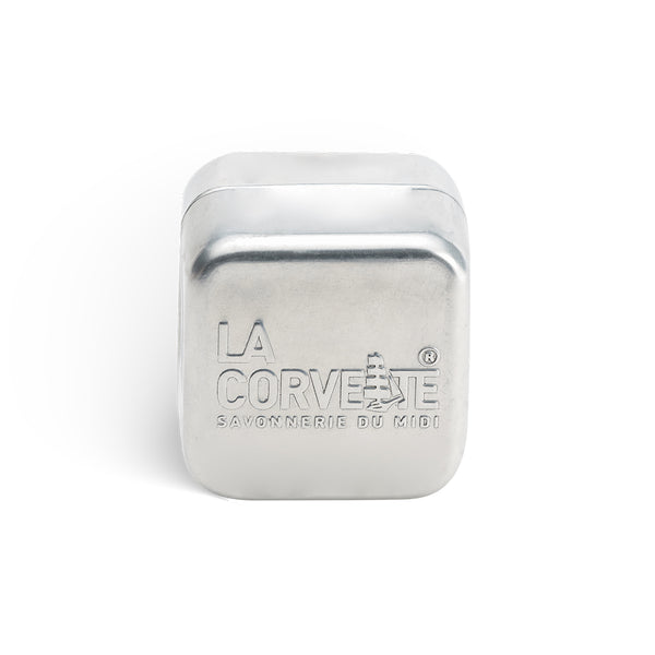 La Corvette アルミソープケース マルセイユ石鹸用 メタルボックス フランス製