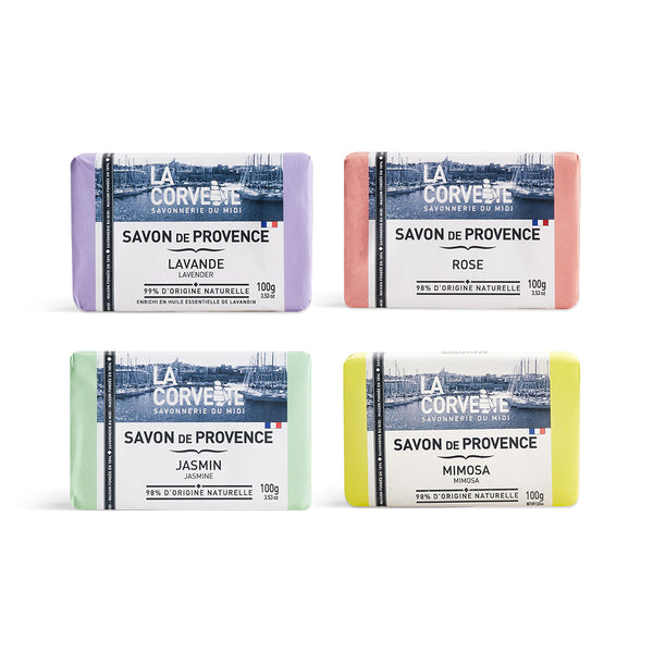 La Corvette サボン・ド・プロヴァンス 100g 華やかな香り 植物由来 フレグランスソープ フランス製