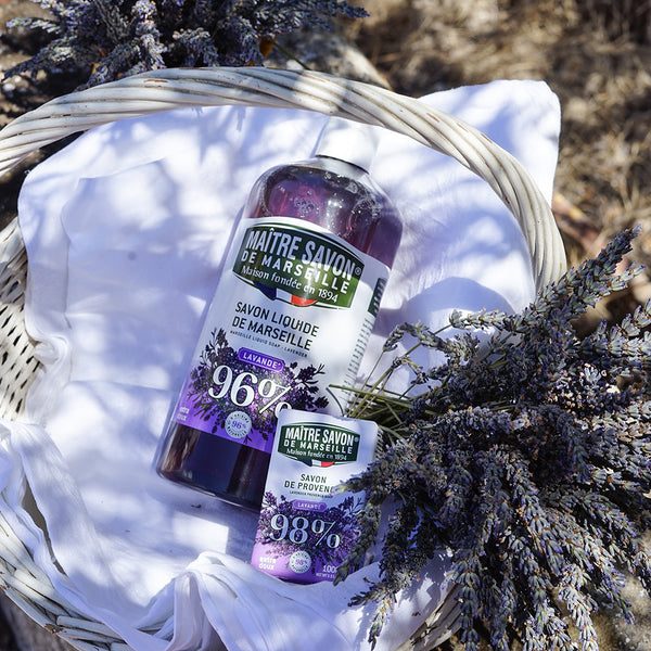 Maitre Savon de Marseille サボン・ド・プロヴァンス ラベンダー 100g 南仏プロヴァンスの香り 植物由来 フレグランスソープ フランス製