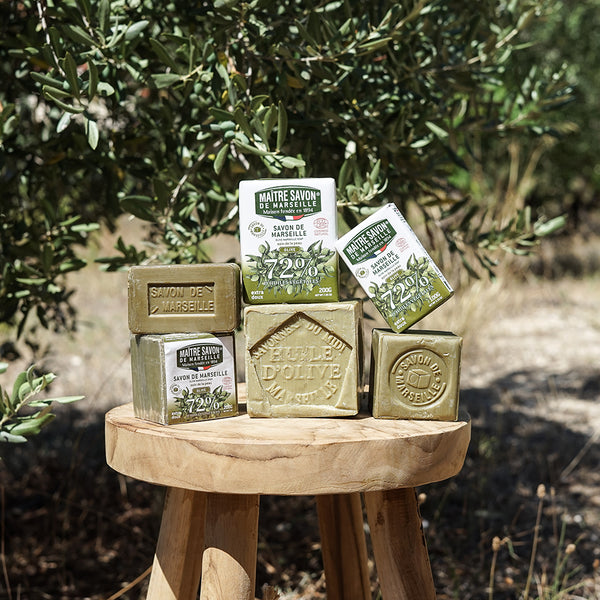Maitre Savon de Mareille マルセイユ石鹸 オリーブ 100g ECOCERT認証 無添加 フランス製