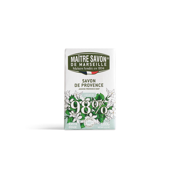Maitre Savon de Marseille サボン・ド・プロヴァンス ジャスミン 100g フローラルな香り 植物由来 フレグランスソープ フランス製