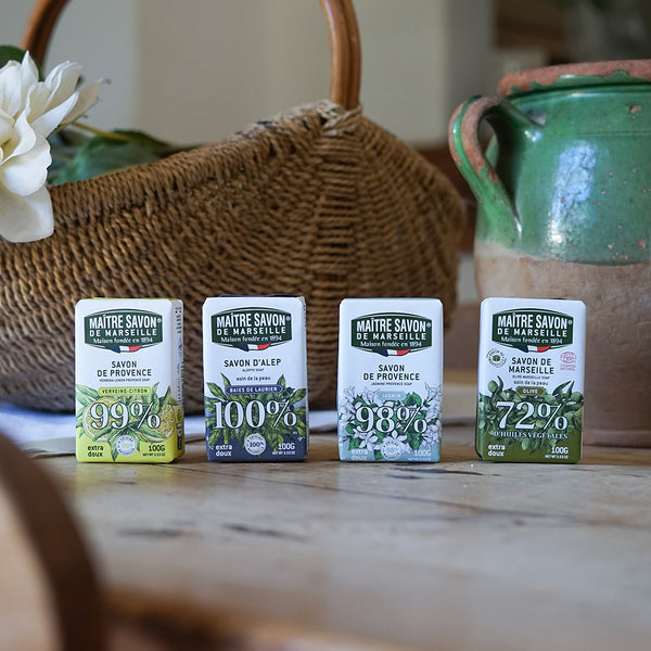 Maitre Savon de Marseille サボン・ド・プロヴァンス ジャスミン 100g フローラルな香り 植物由来 フレグランスソープ フランス製