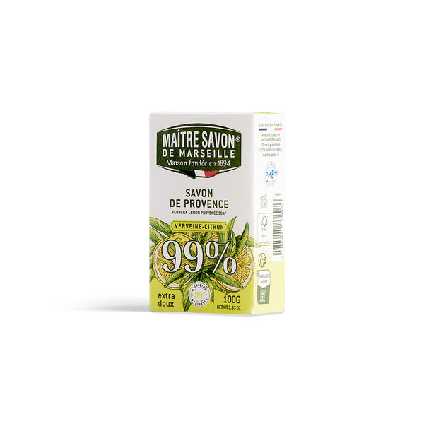 Maitre Savon de Marseille サボン・ド・プロヴァンス・ビオ レモン 100g COSMOSオーガニック認証 さわやかな香り オーガニックソープ フランス製
