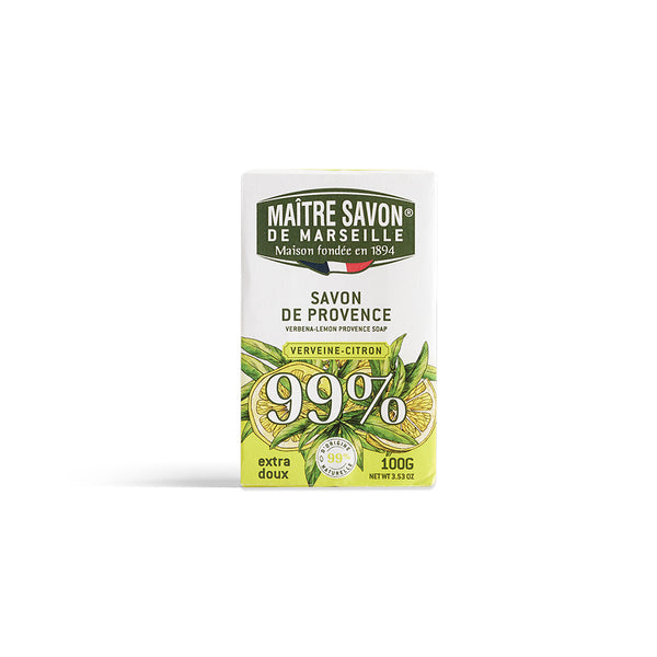 Maitre Savon de Marseille サボン・ド・プロヴァンス・ビオ レモン 100g COSMOSオーガニック認証 さわやかな香り オーガニックソープ フランス製