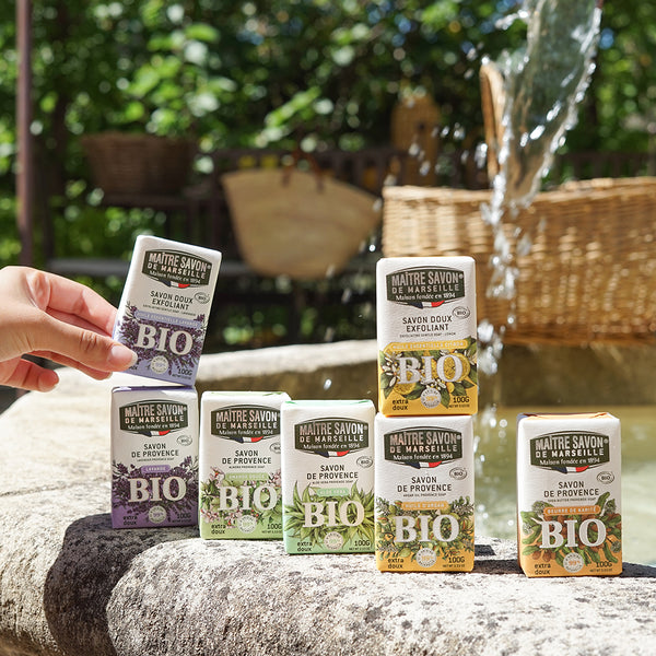 Maitre Savon de Marseille サボン・ド・プロヴァンス・ビオ レモン 100g COSMOSオーガニック認証 さわやかな香り オーガニックソープ フランス製
