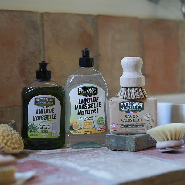 Maitre Savon de Marseille ディッシュソープ レモン 500mL ECOCERT認証 天然由来成分99.7% 食器用洗剤 手肌にやさしい フランス製