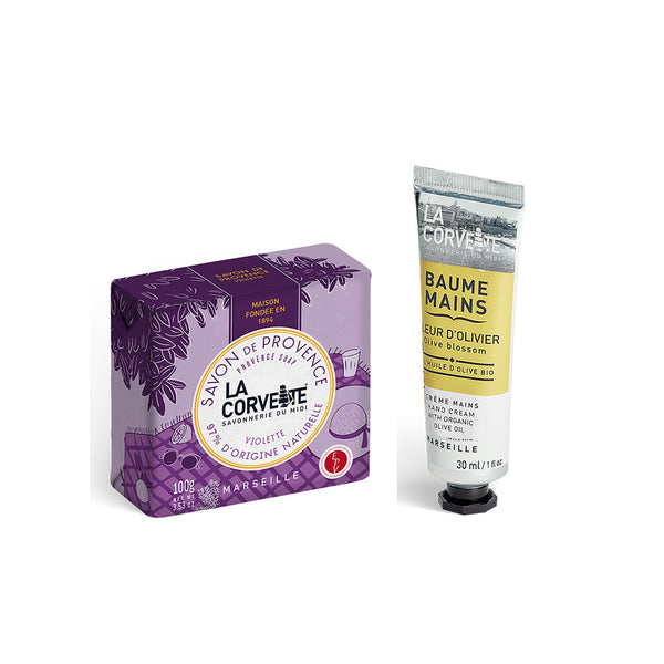 【ラッピング対応】プロヴァンスソープ&ハンドクリームギフトセット