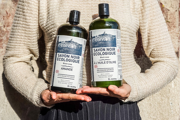 サボン・ノワールで作るやさしい手作り洗濯洗剤