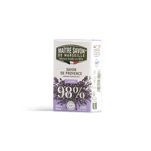 Maitre Savon de Marseille サボン・ド・プロヴァンス ラベンダー 100g 南仏プロヴァンスの香り 植物由来 フレグランスソープ フランス製