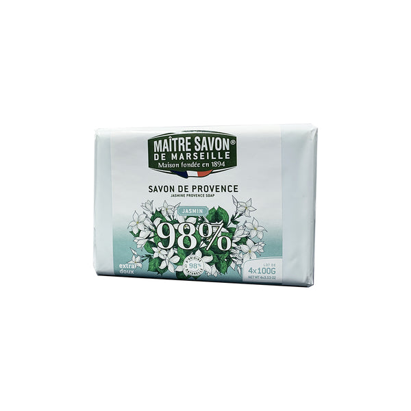 Maitre Savon de Marseille サボン・ド・プロヴァンス ジャスミン 100g フローラルな香り 植物由来 フレグランスソープ フランス製