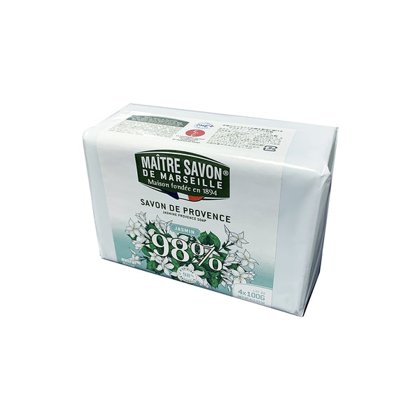 Maitre Savon de Marseille サボン・ド・プロヴァンス ジャスミン 100g フローラルな香り 植物由来 フレグランスソープ フランス製