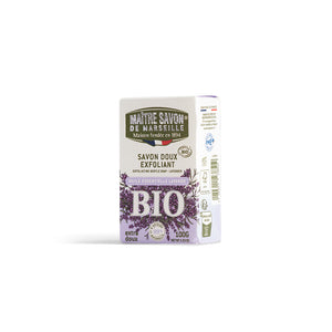 Maitre Savon de Marseille サボン・ド・プロヴァンス・ビオ ラベンダー 100g COSMOSオーガニック認証 天然香料配合 オーガニックソープ フランス製