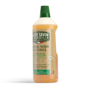 Maitre Savon de Marseille サボンノワール アーモンド 1L ECOCERT認証 天然由来成分100% アーモンドの香り 住居用多目的洗剤 フランス製