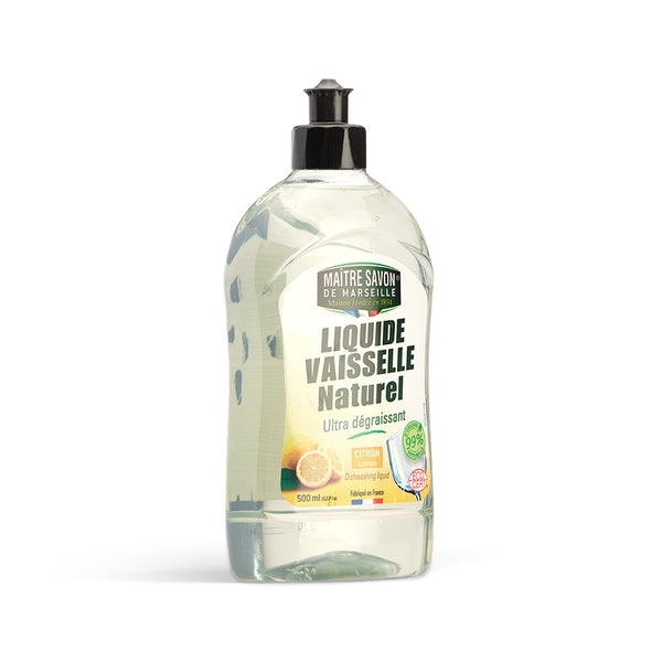 Maitre Savon de Marseille ディッシュソープ レモン 500mL ECOCERT認証 天然由来成分99.7% 食器用洗剤 手肌にやさしい フランス製
