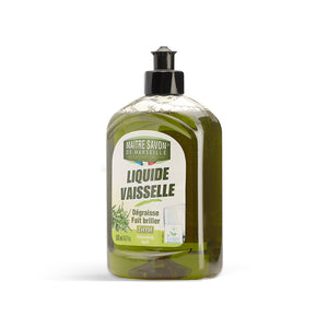 Maitre Savon de Marseille ディッシュソープ タイム 500mL エコラベル認証 植物由来 食器用洗剤 フランス製