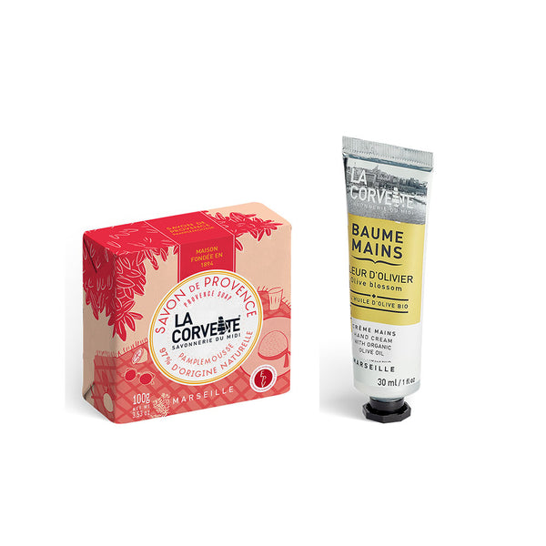 【ラッピング対応】プロヴァンスソープ＆ハンドクリームギフトセット