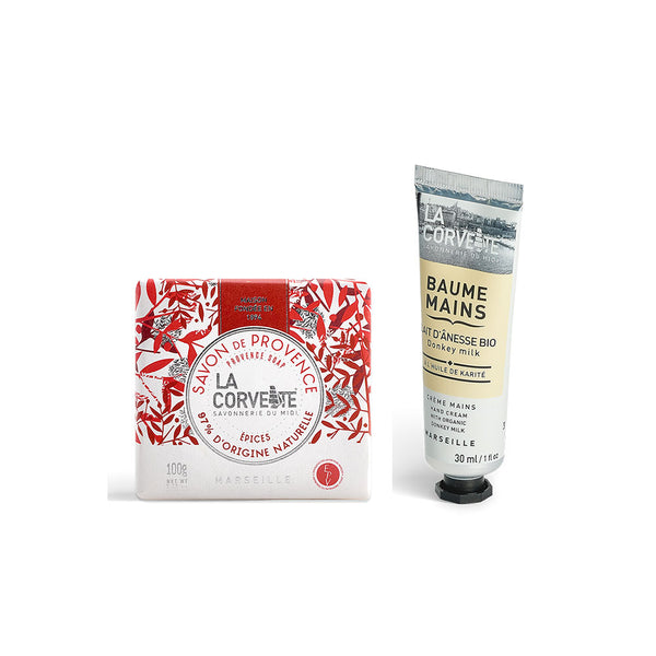 【ラッピング対応】フェスティバルソープ＆ハンドクリームギフトセット